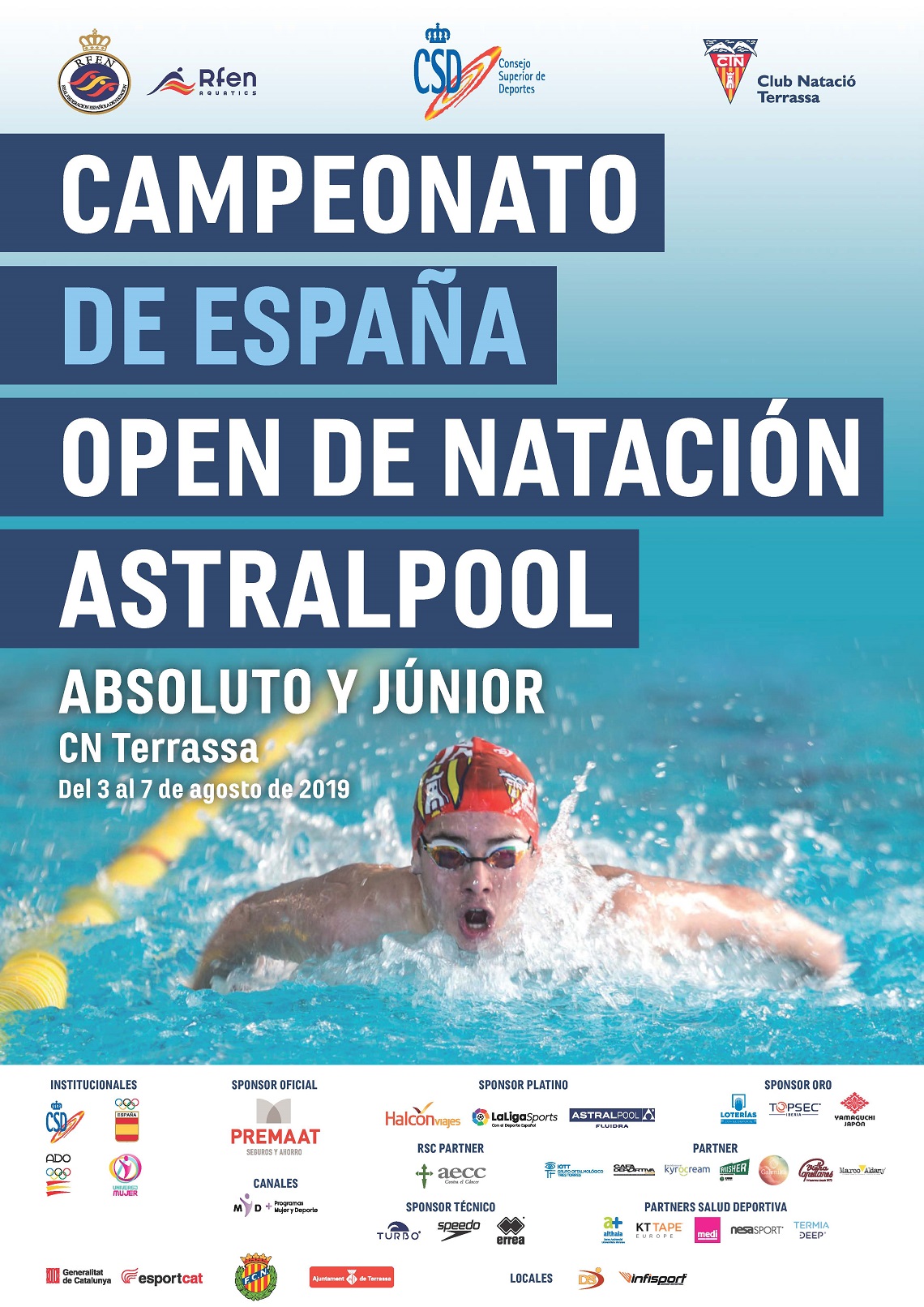 CTO. DE ESPAÑA OPEN ABSOLUTO Y JUNIOR DE VERANO – ASTRALPOOL