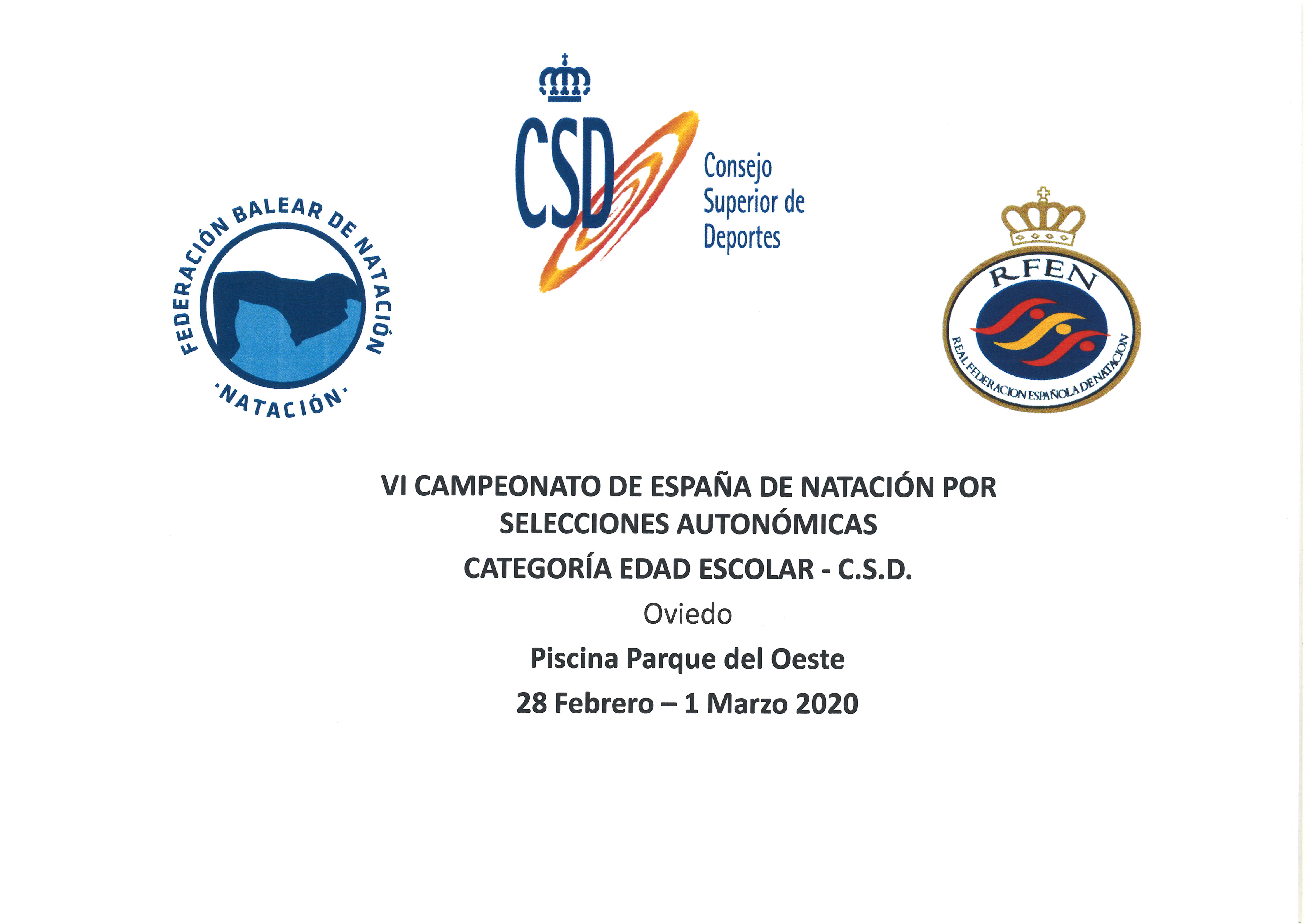 LISTADO DE CONVOCADOS/AS PARA EL VI CTO. DE ESPAÑA POR SELECCIONES AUTONOMICAS-CSD