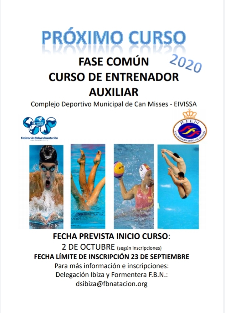 CONVOCTORIA CURSO EIVISSA - ENTRENADOR AUXILIAR (FASE COMÚN)