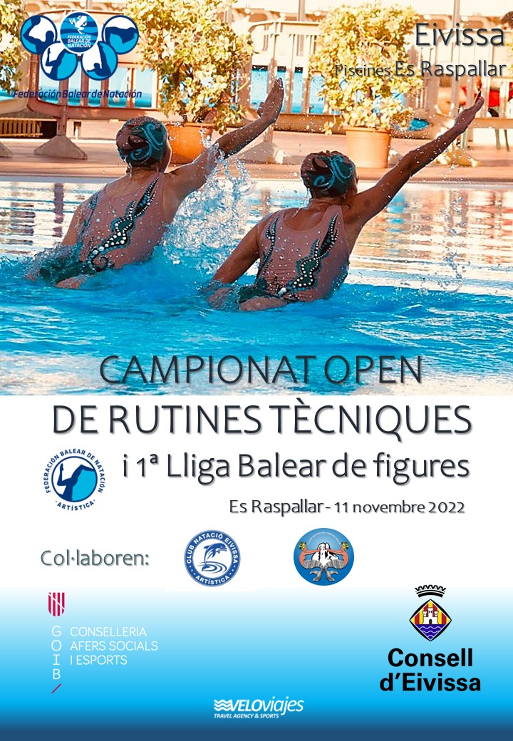 CAMPIONAT DE BALEARS "OPEN" DE RUTINES TÈCNIQUES DE NATACIÓ ARTÍSTICA