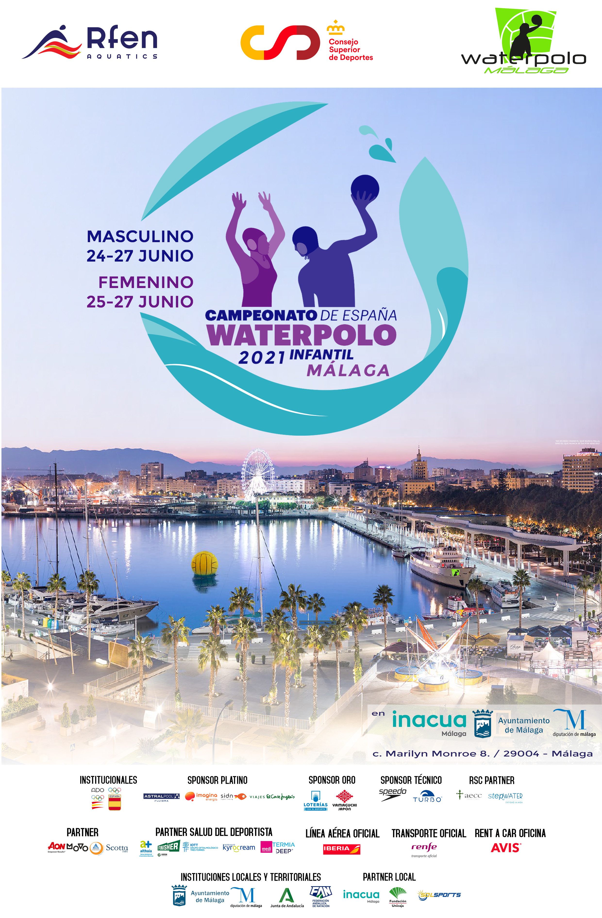 EL MEJOR WATERPOLO INFANTIL NACIONAL SE DA CITA EN MÁLAGA