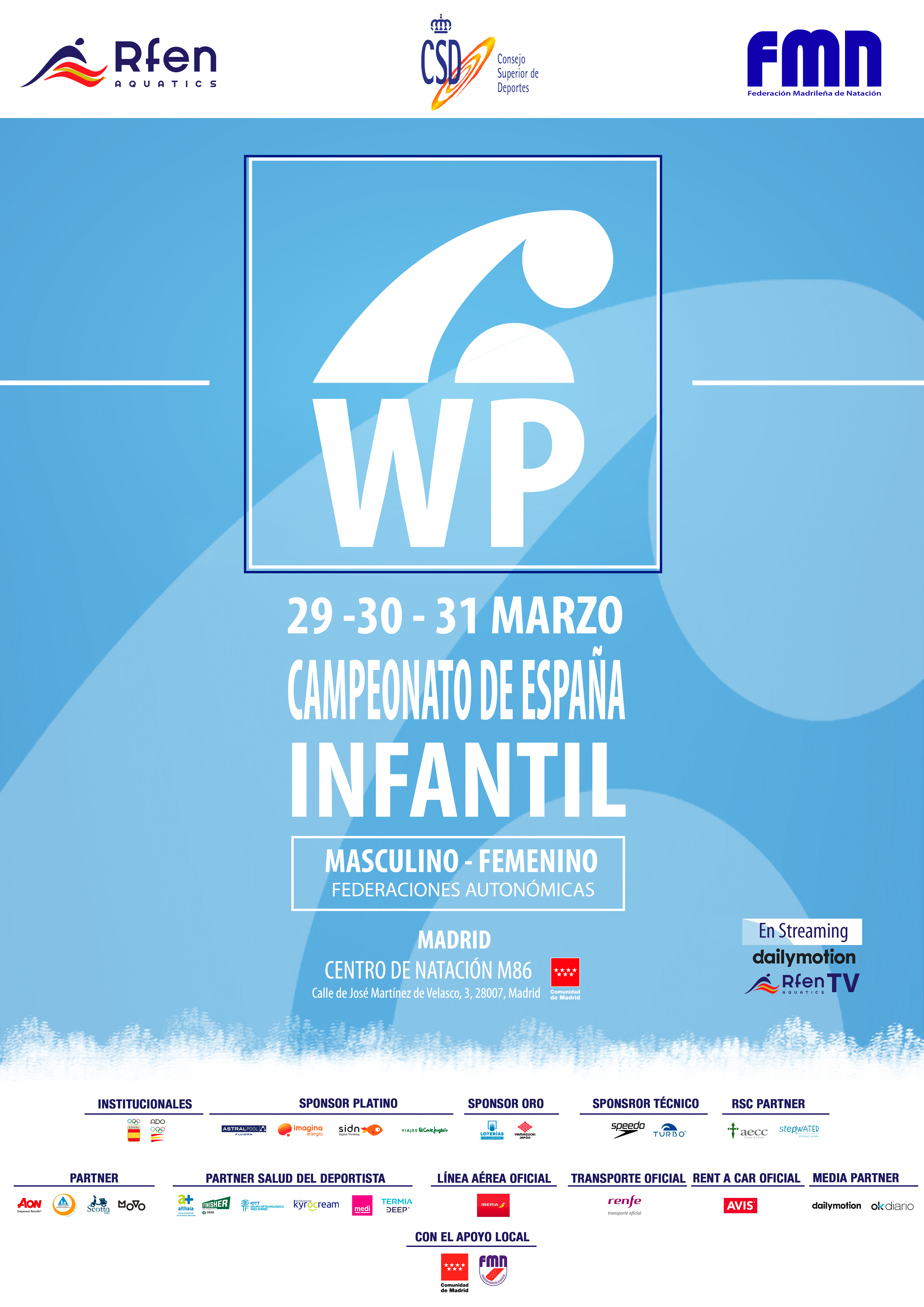 SELECCIONES INFANTILES DE WATERPOLO
