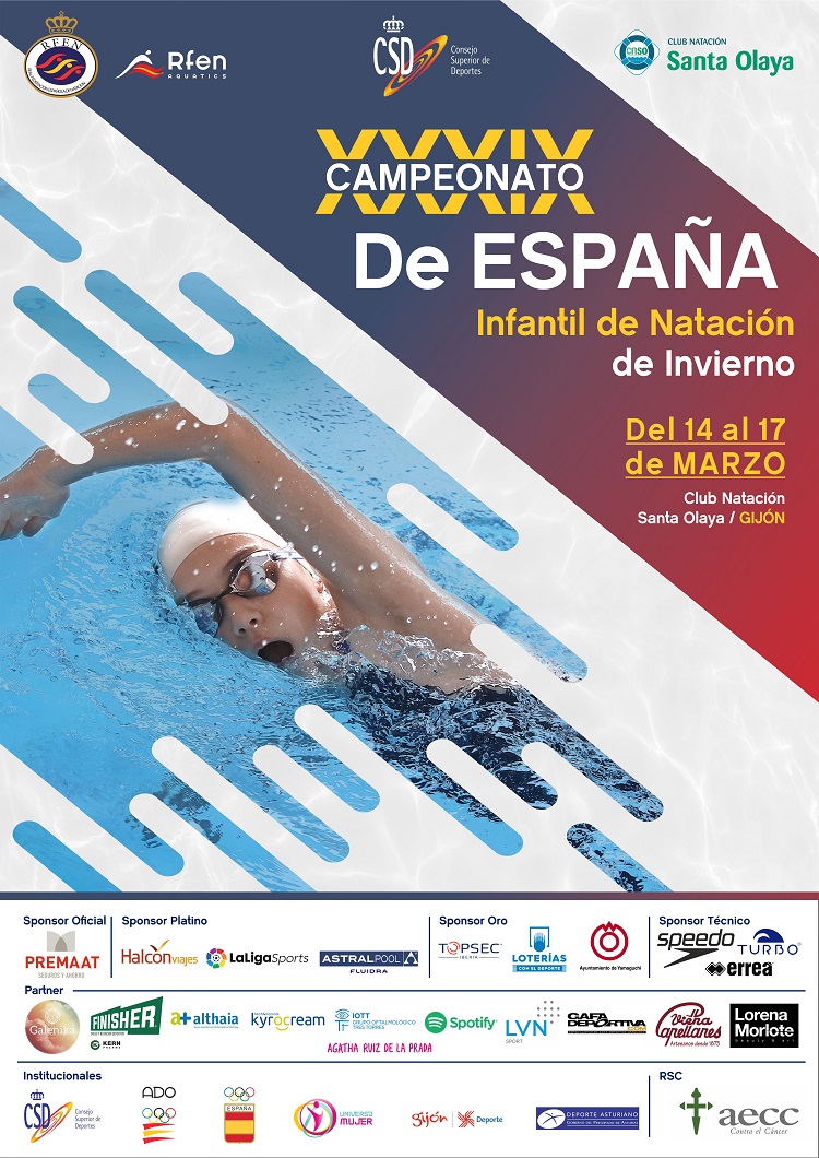 XXXIX CTO. DE ESPAÑA DE NATACIÓN INFANTIL - INVIERNO