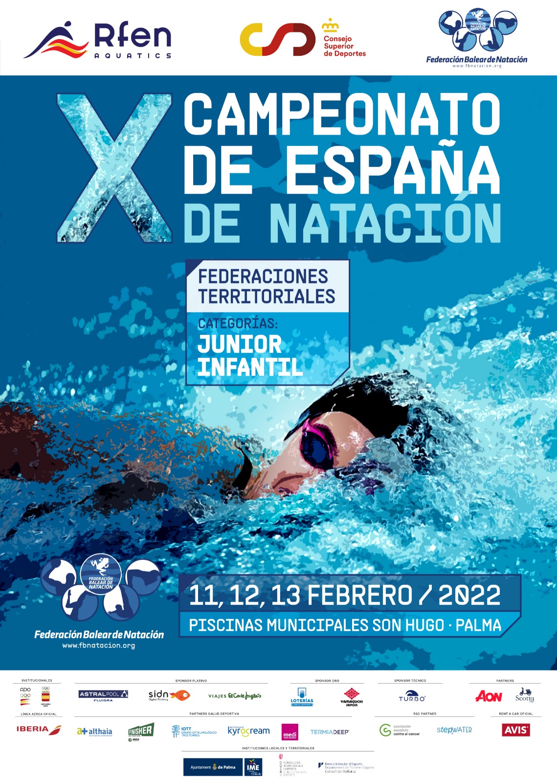 LISTADO DE CONVOCADOS/AS PARA EL X CTO.DE ESPAÑA POR FFTT- INFANTIL Y JUNIOR