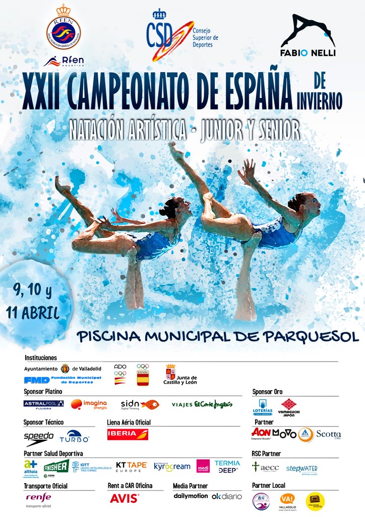 ​XXII CTO DE ESPAÑA JUNIOR-SENIOR DE INVIERNO DE NATACIÓN ARTÍSTICA