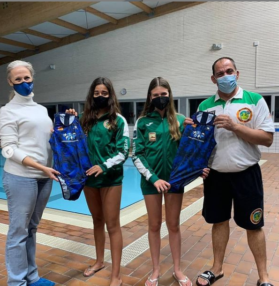 Acto con la Selección Balear Infantil de waterpolo